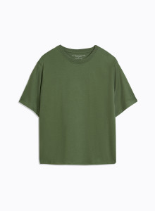 T-shirt short sleeves round neck in Organic Cotton / Modal