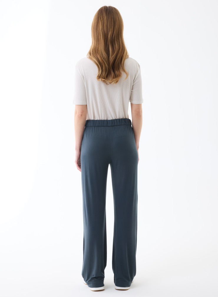 Pantalon en Viscose/Elasthanne