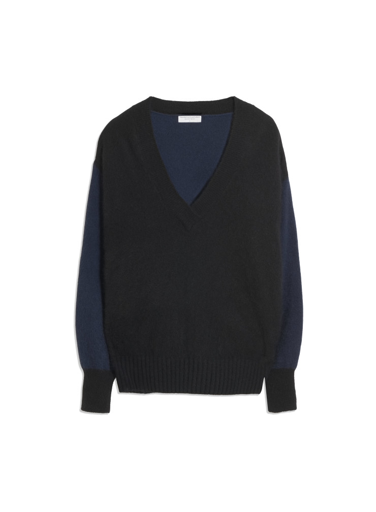 Pullovers Manches Longues Col V en Raccon wool / Polyamide