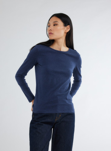 Short Sleeves Round neck T-shirt in Organic Cotton