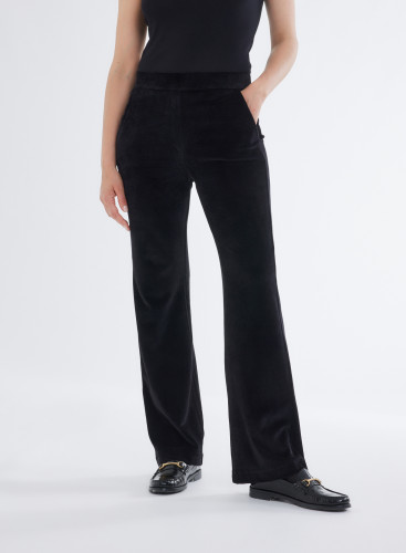 Pantalon velours en Coton / Modal