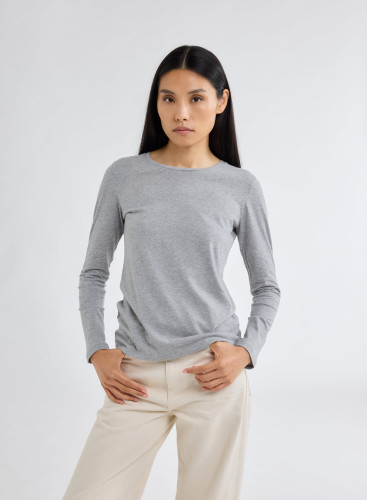 Short Sleeves Round neck T-shirt in Organic Cotton