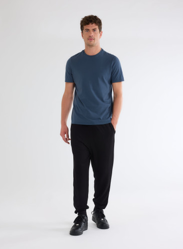 Short Sleeves Round neck T-shirt in Organic Cotton / Recycled Cotton