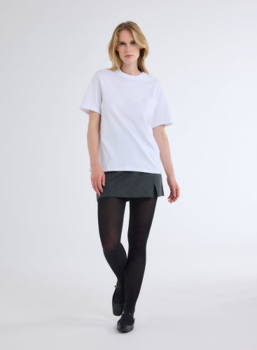 Round neck short sleeves t-shirt in Organic Cotton