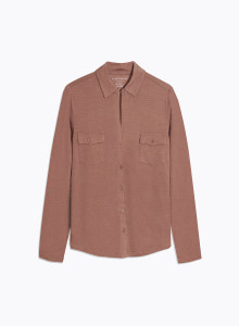 Long Sleeves Shirt in Lyocel / New wool