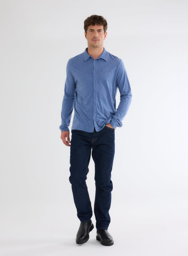 Long Sleeves Shirt in Organic Cotton