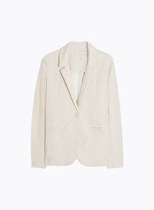 Jacket in Organic Cotton / Cashmere