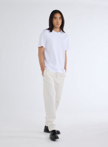 Round neck short sleeves t-shirt in Organic Cotton