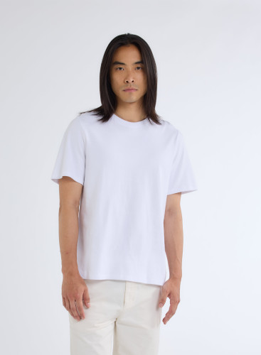 Round neck short sleeves t-shirt in Organic Cotton