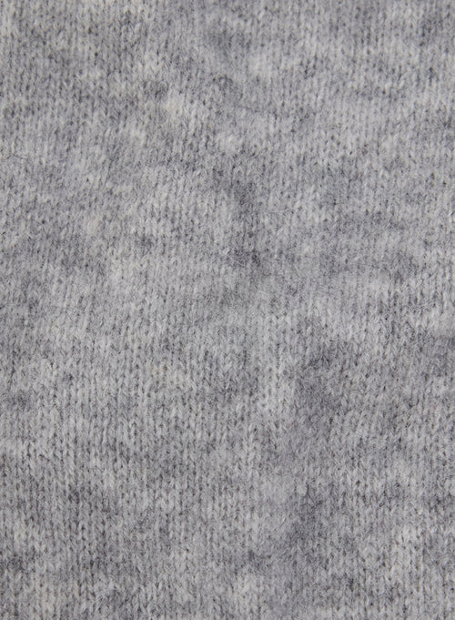 Mitaines Gris chiné en Raccoon / Polyamide - MAJESTIC FILATURES