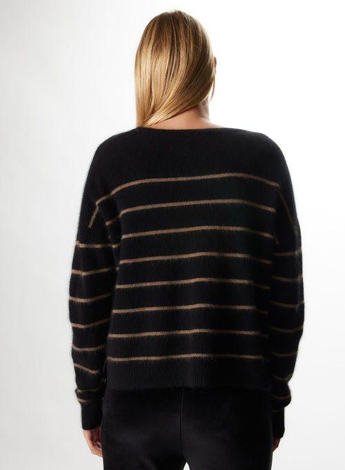 "Raccoon Long Sleeve Round Neck Pull" - MAJESTIC FILATURES