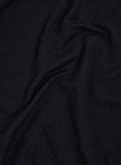 Débardeur Noir Col U en Viscose et Élasthanne - MAJESTIC FILATURES