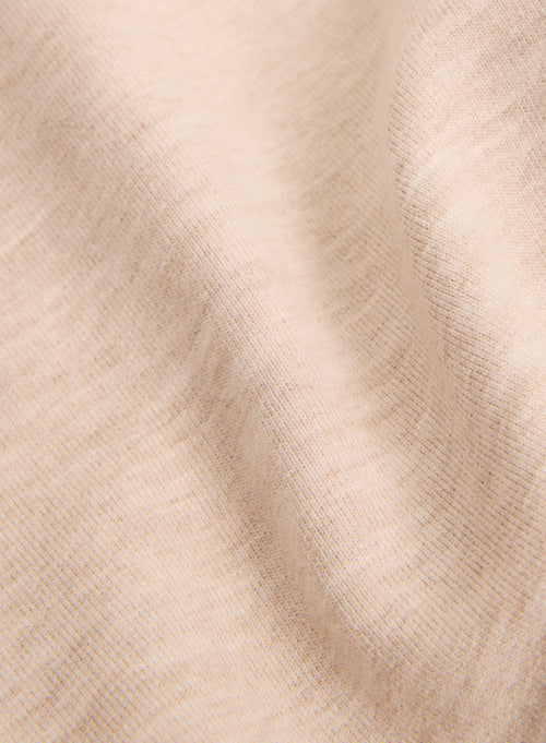 Chaqueta de manga larga beige en viscosa / elastano - MAJESTIC FILATURES