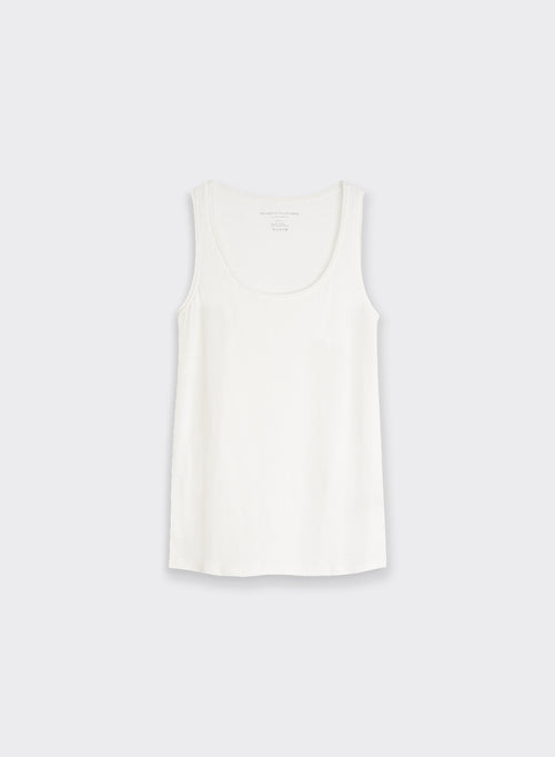 "Cotton / Cashmere Tank top" - MAJESTIC FILATURES