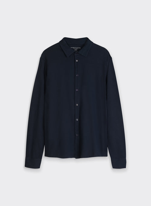 "Deluxe Cotton Long sleeve Shirt" - MAJESTIC FILATURES