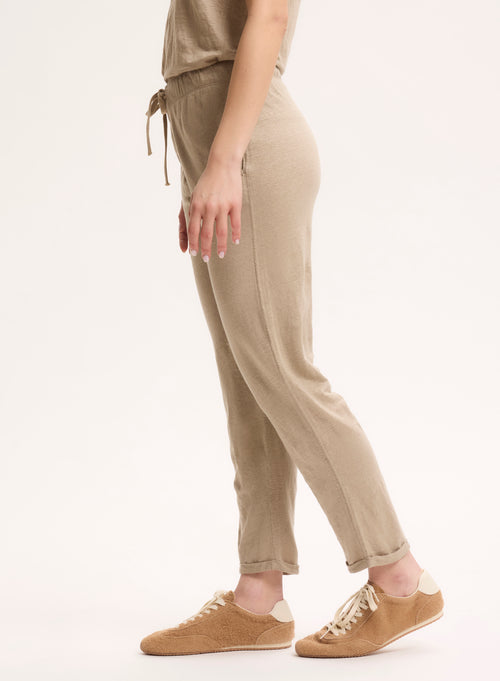 Pantalon Beige - MAJESTIC FILATURES