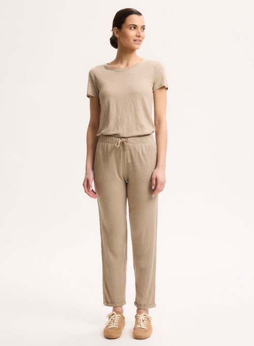 Pantalon Beige - MAJESTIC FILATURES