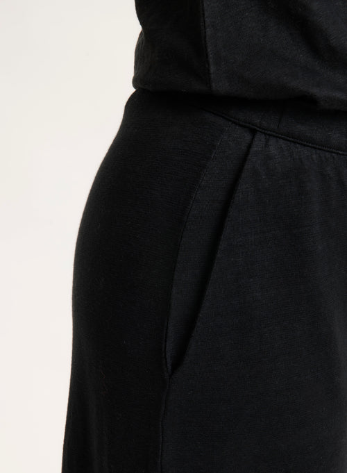 Pantalon Noir - MAJESTIC FILATURES