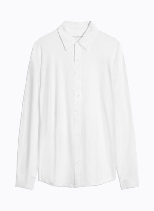 Chemise Blanche Manches Longues - MAJESTIC FILATURES