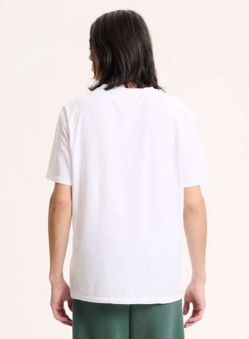 White Polo Collar Short Sleeves - MAJESTIC FILATURES