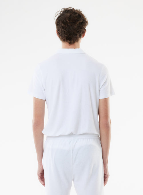 Shorts Blanc en Coton organique / Modal - MAJESTIC FILATURES