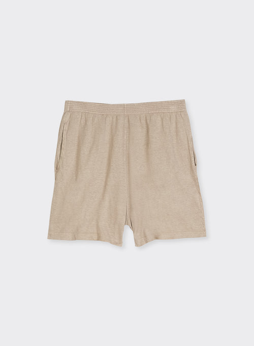 Shorts Sable en Lin / Elasthanne - MAJESTIC FILATURES