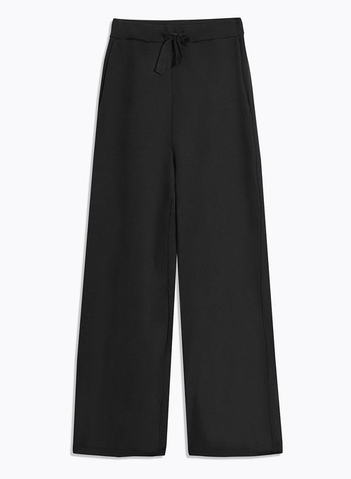 Pantalon Noir en Coton organique - MAJESTIC FILATURES