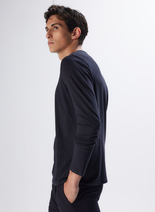 "Cotton / Cashmere Long Sleeve Tunisian" - MAJESTIC FILATURES