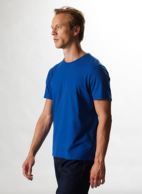 "Organic Cotton / Recycled Cotton Hand-dyed T-shirt" - MAJESTIC FILATURES