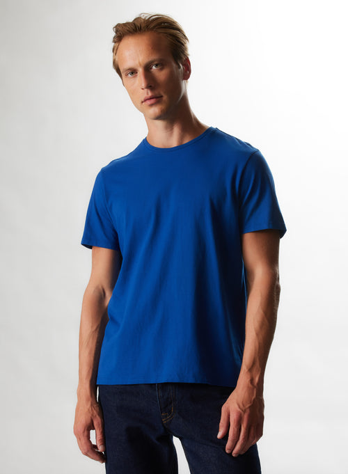 "Organic Cotton / Recycled Cotton Hand-dyed T-shirt" - MAJESTIC FILATURES