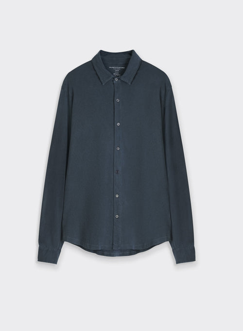 "Organic Cotton Artisanal Deying Herman Shirt" - MAJESTIC FILATURES